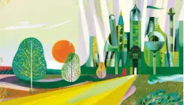 Abstract Illustration Style